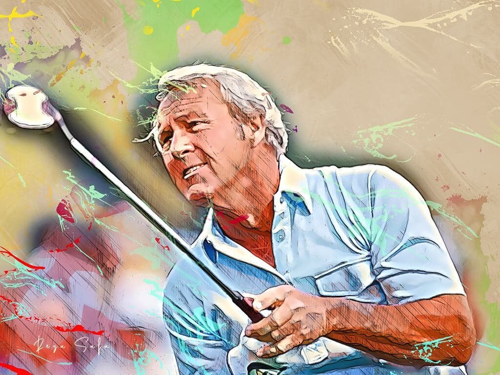 Artwork image of Arnold Palmer